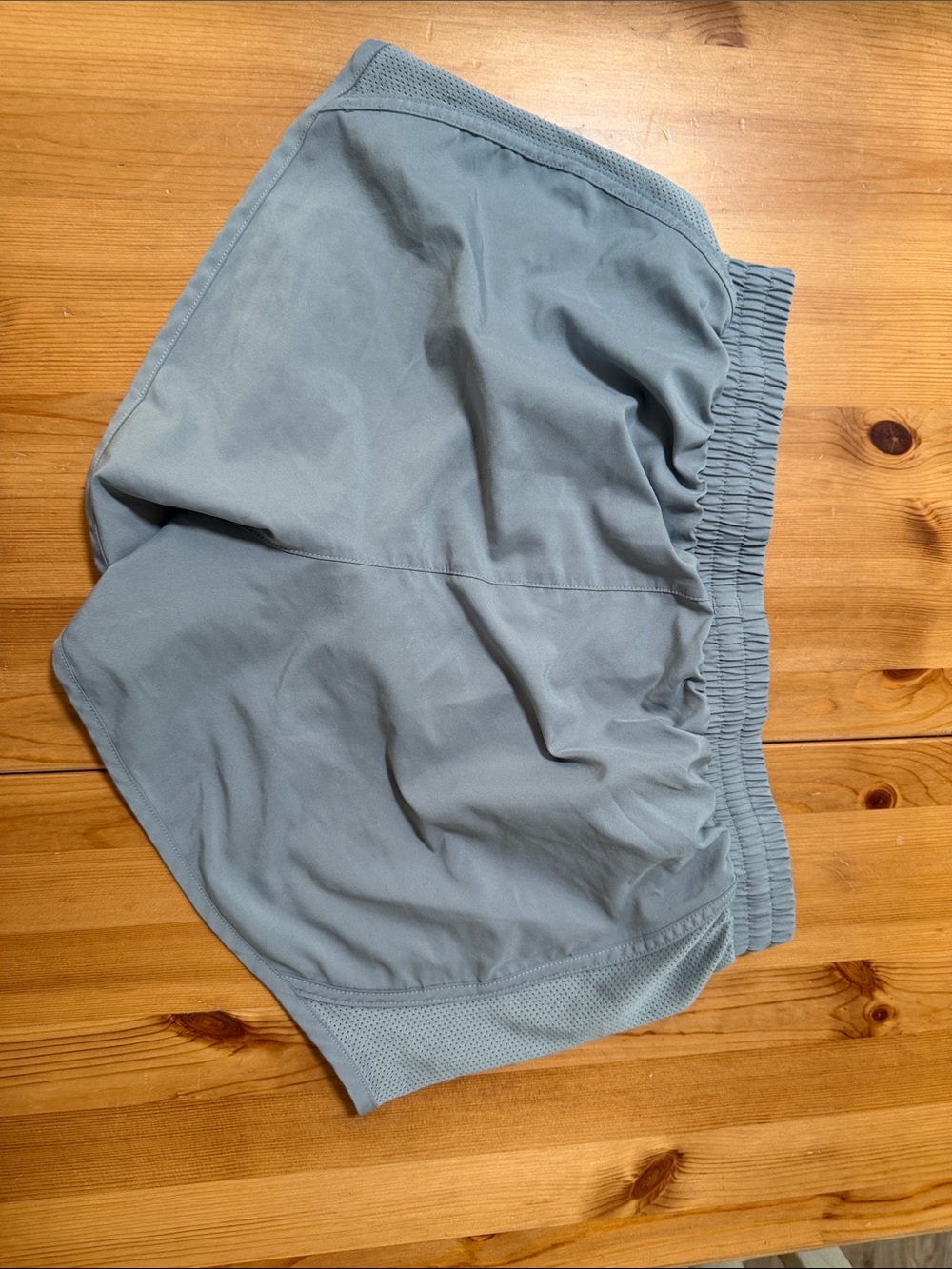 Under Armour Women's Sky Blue Performance Running Shorts - Picture 7 of 8